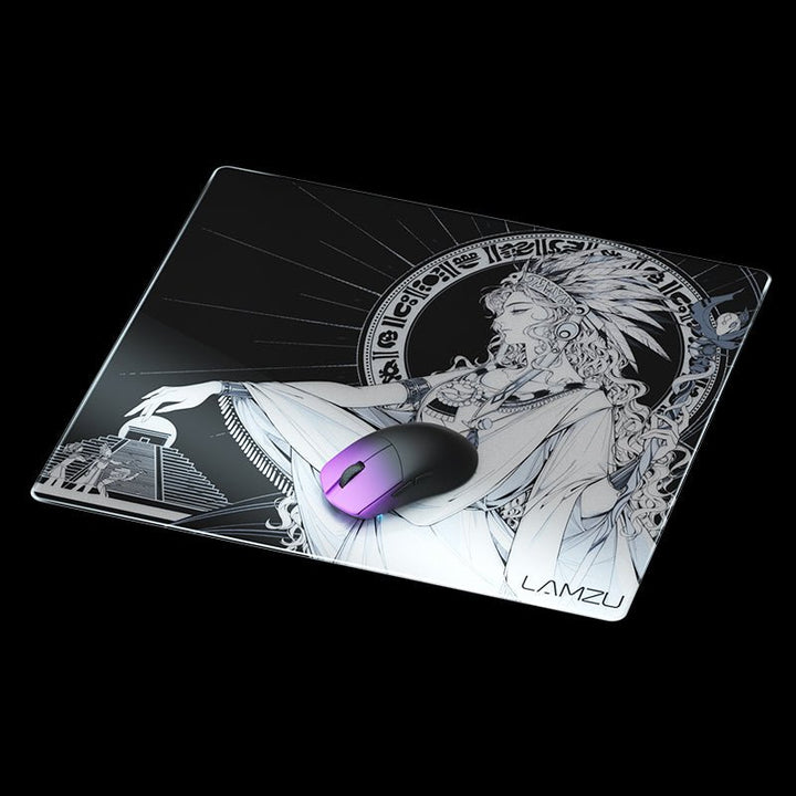 LAMZU MAYA Glass Mousepad - LAMZU