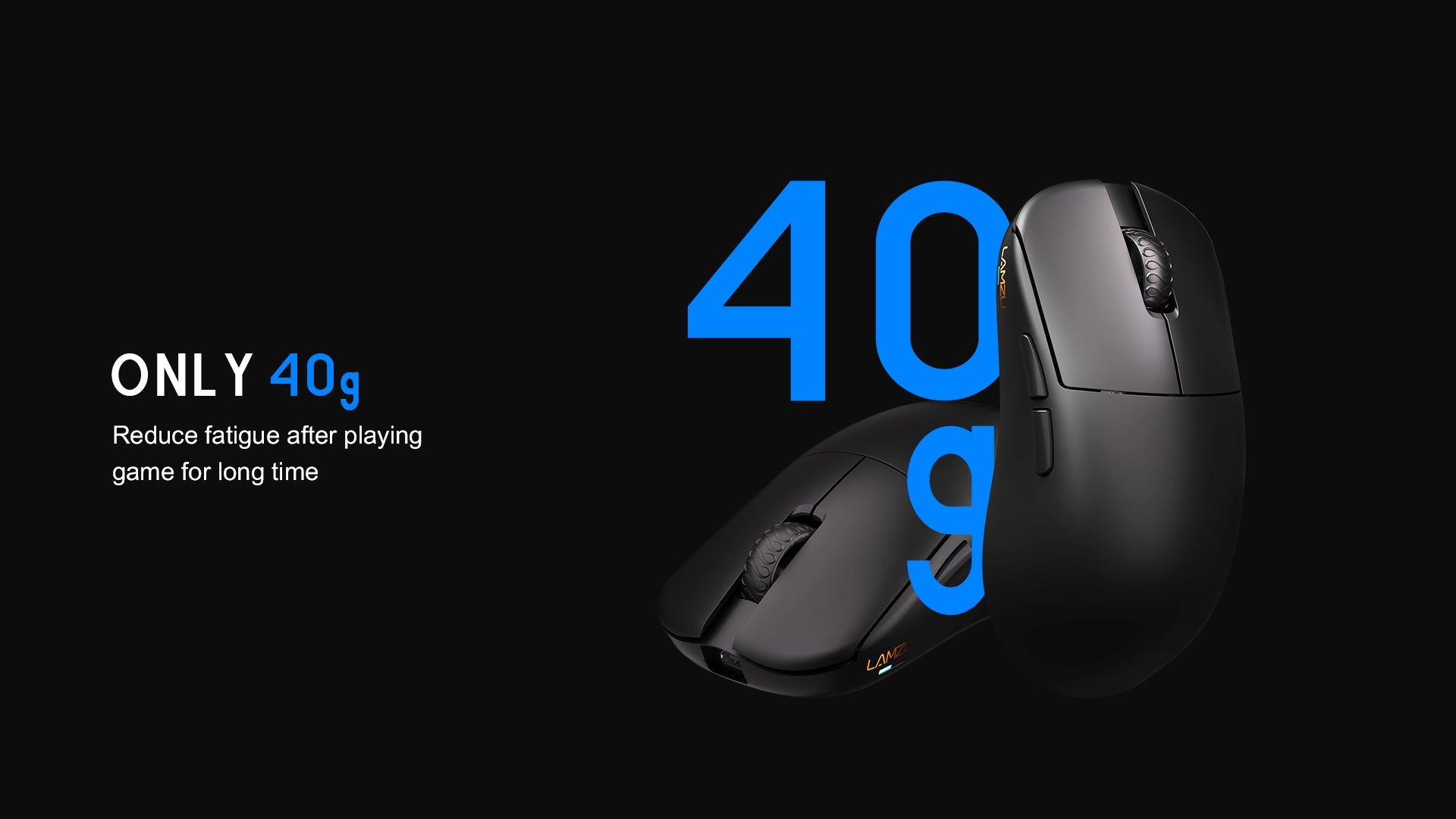 Mouse Gamer LAMZU Inca 8K Sem Fio White