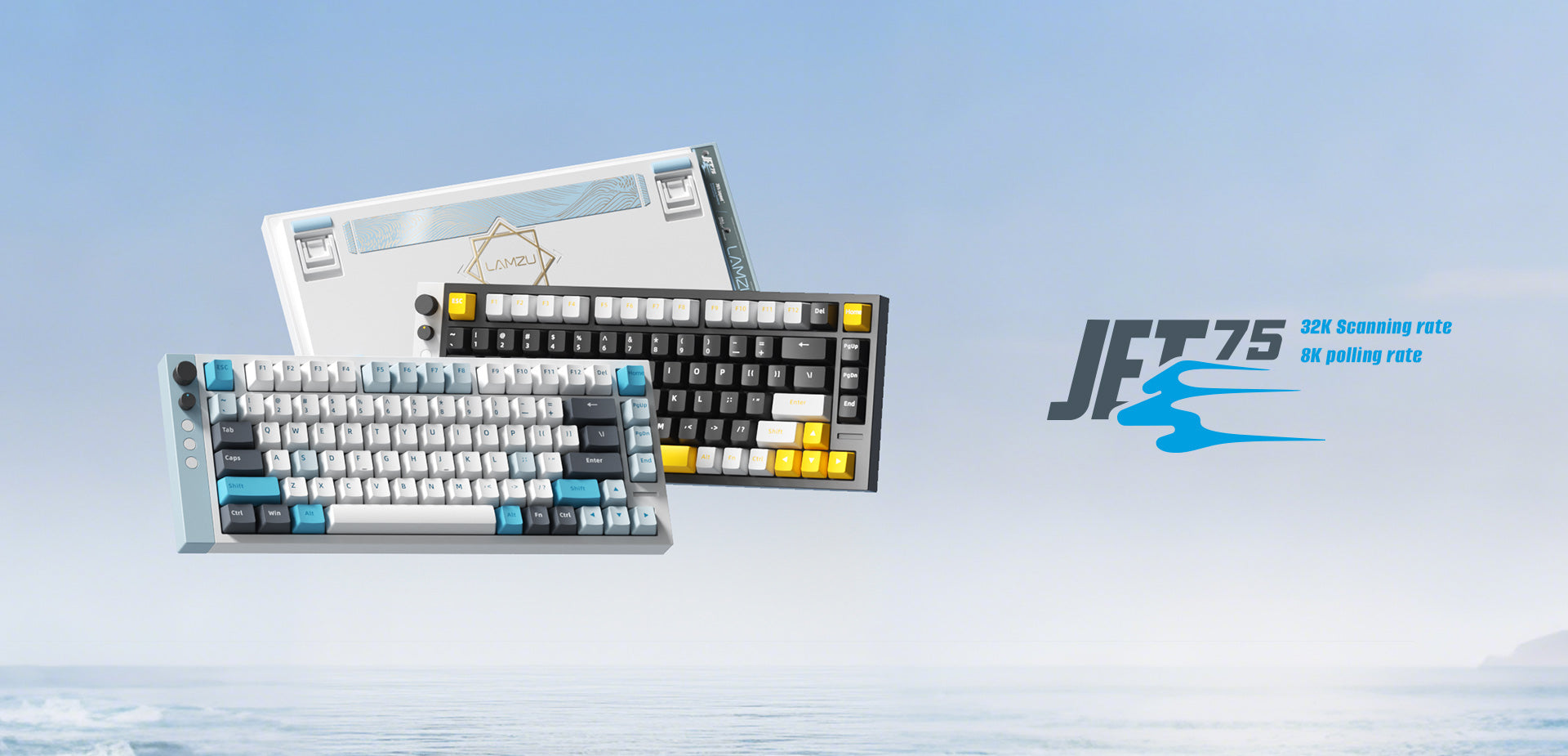 LAMZU Jet75 Magnetic Gaming Keyboard
