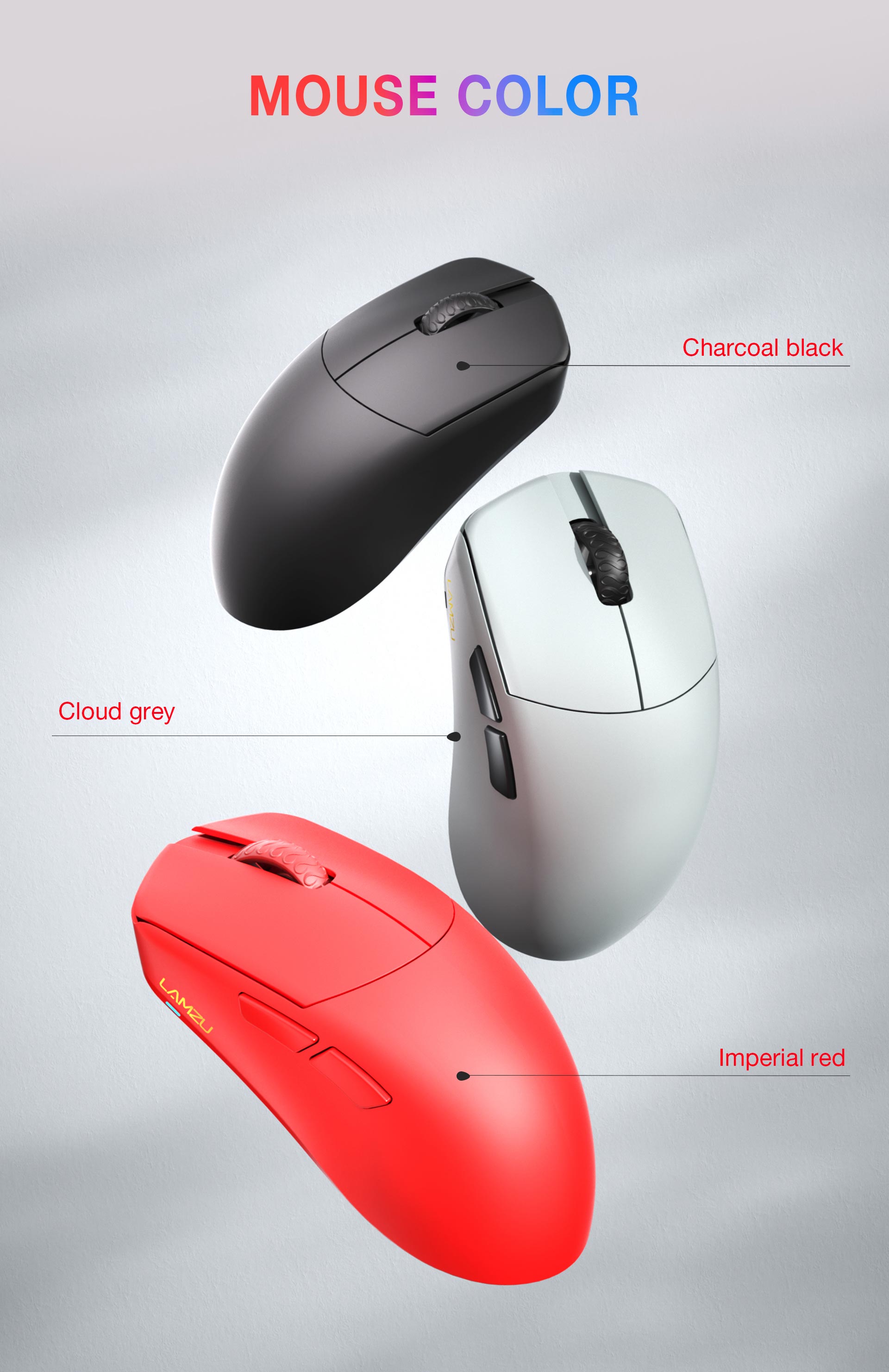 LAMZU MAYA Wireless Gaming Mouse (4K Compatible)