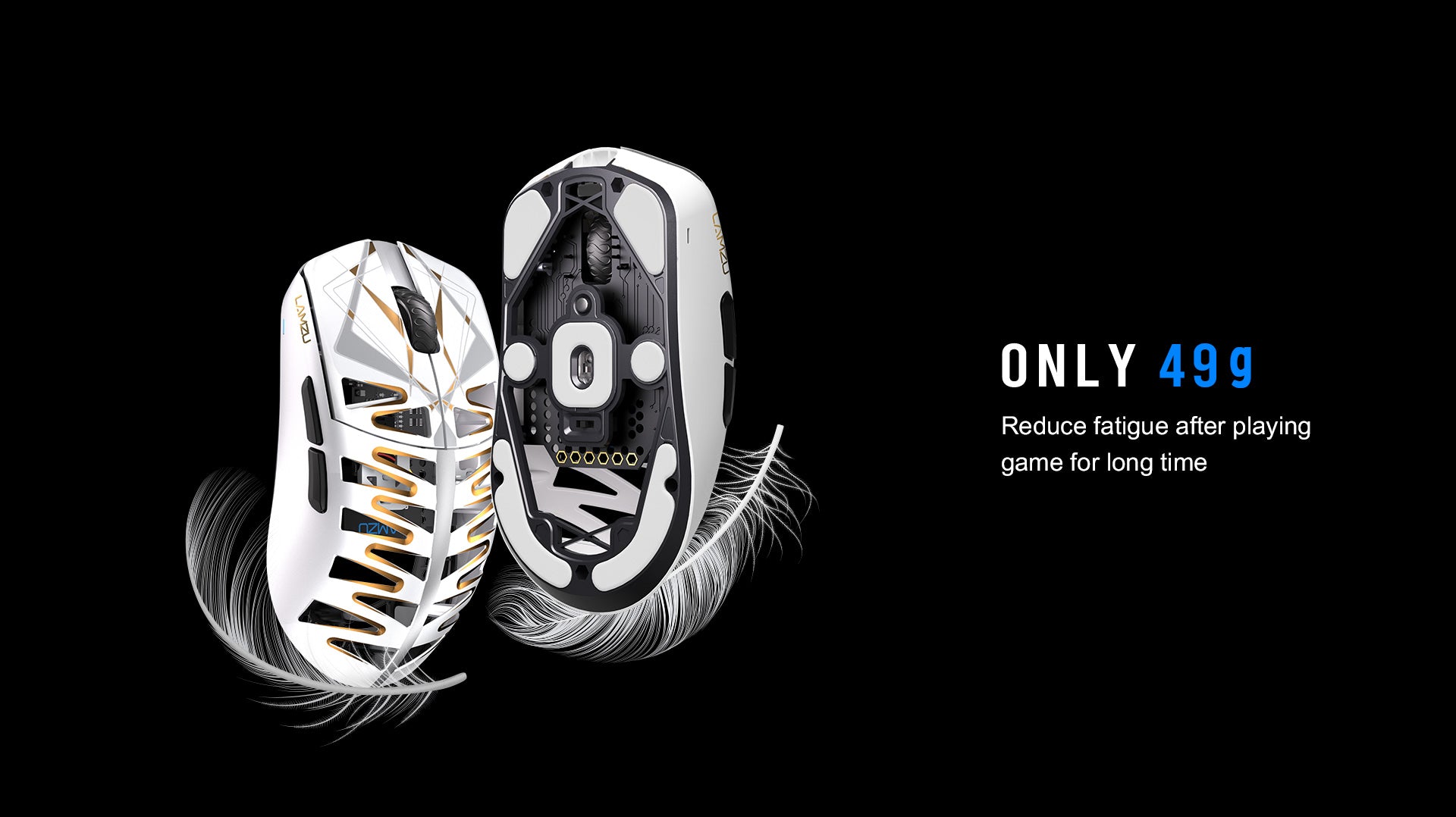 LAMZU Tachi Gaming Mouse (8K Compatible)
