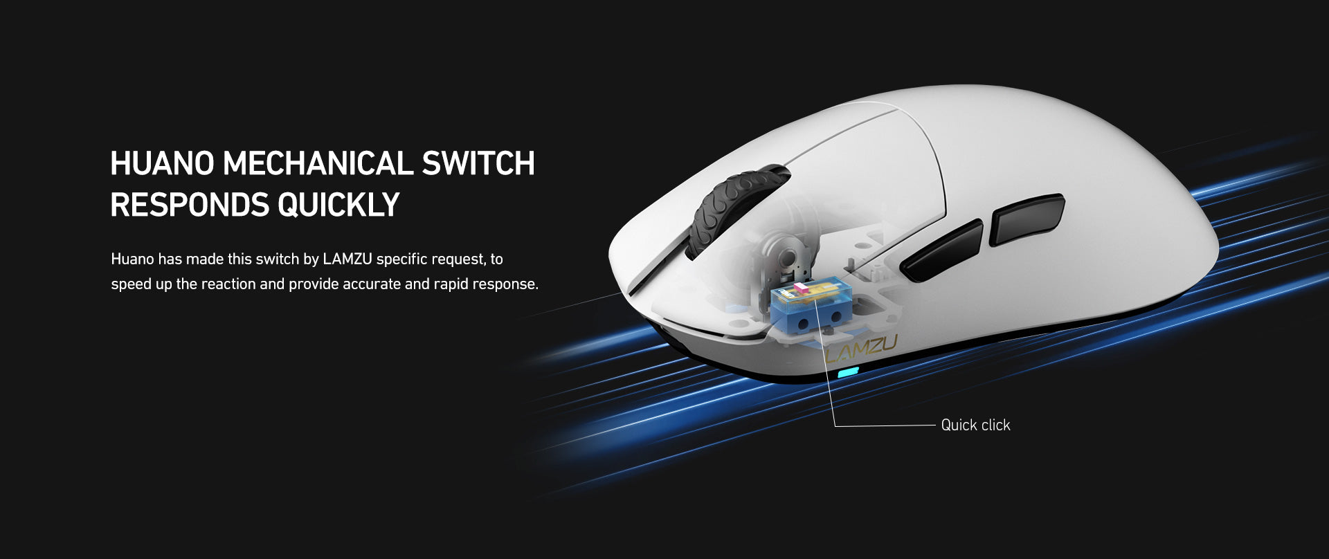 LAMZU MAYA Gaming Mouse (4K Compatible)